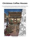 Christmas Coffee Houses coloring book cover