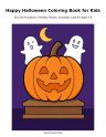 Happy Halloween Coloring Book for Kids coloring book cover